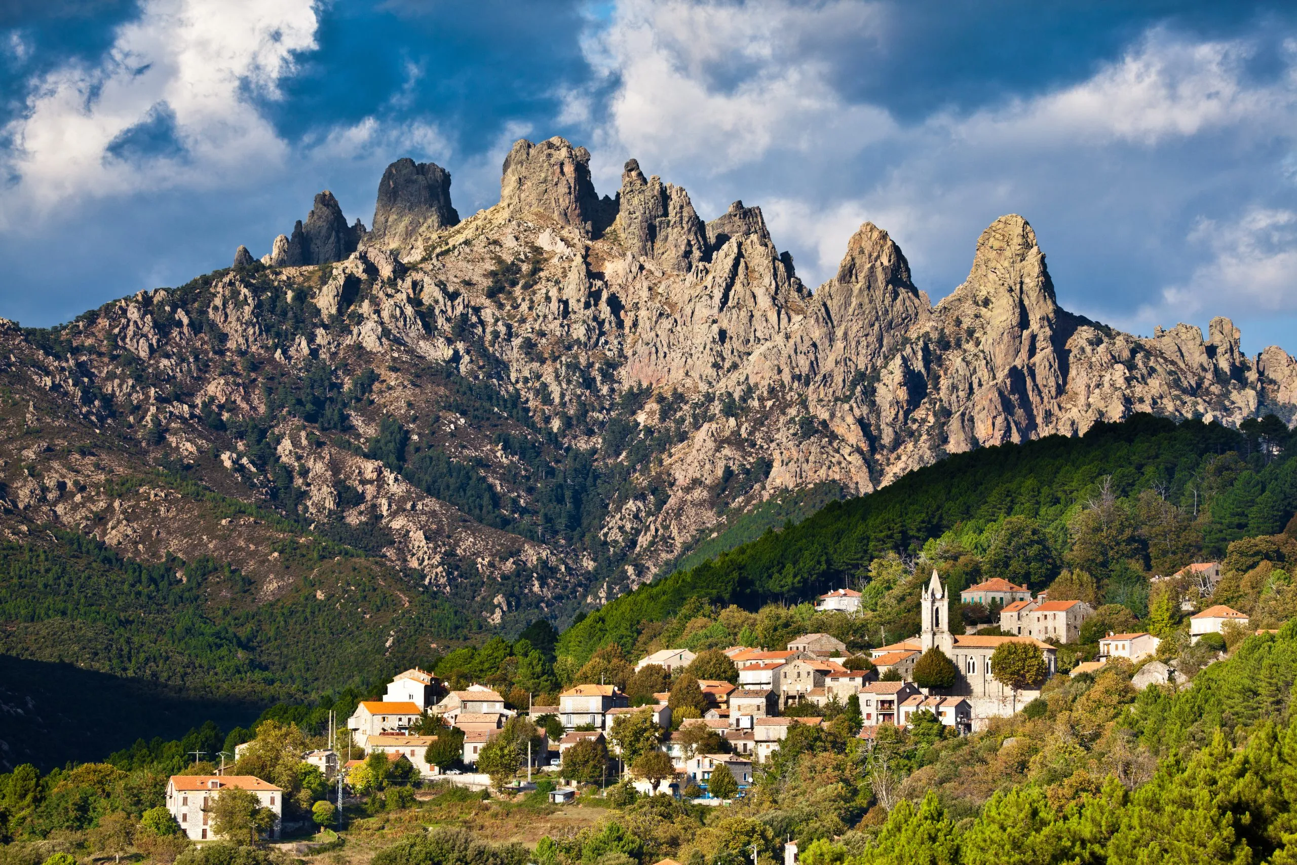 Take in the majestic needles of Bavella
